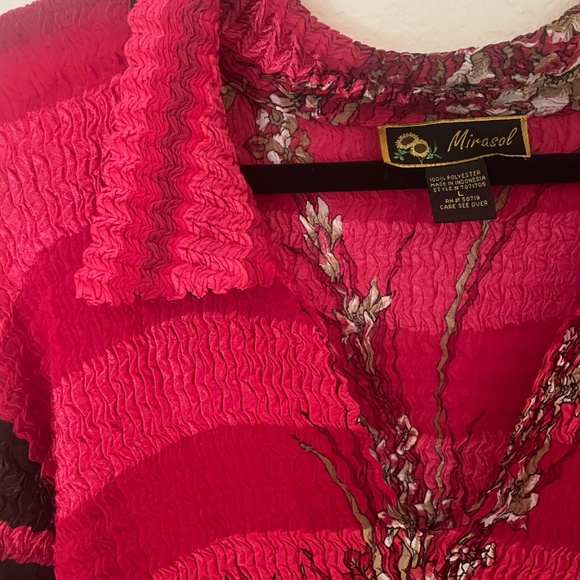 Cinch Elegant Floral Deep V Neck Boho Hipster Classy Chic Glam Party Blouse Top - Picture 3 of 5